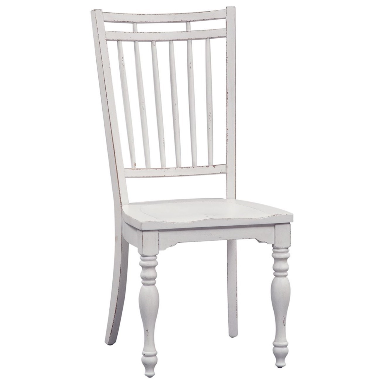 Magnolia home spindle back store dining side chair